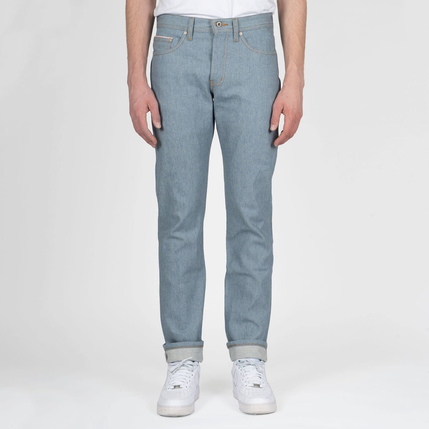 Weird Guy - Recycled Selvedge Stone Blue