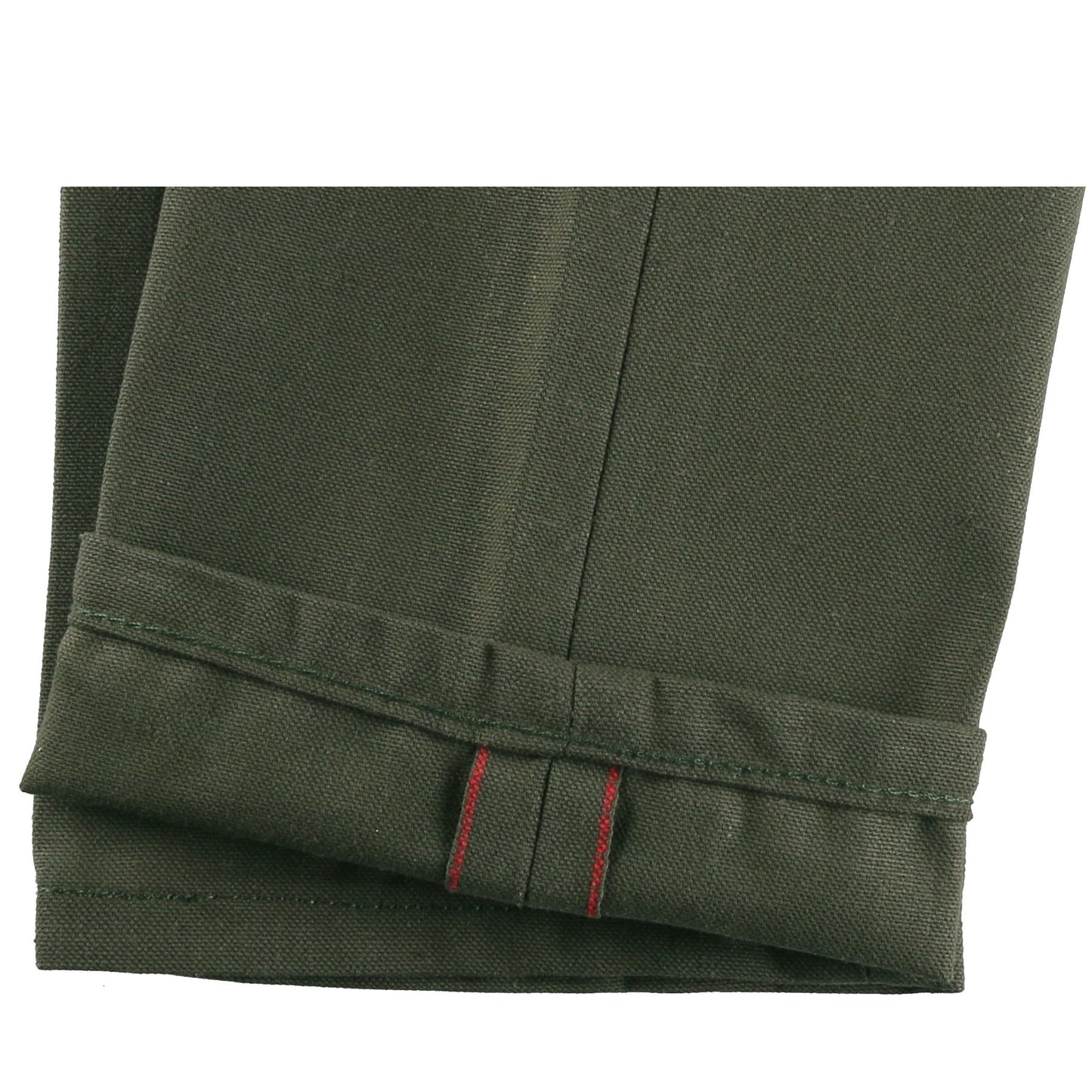Weird Guy Army Green Duck Selvedge