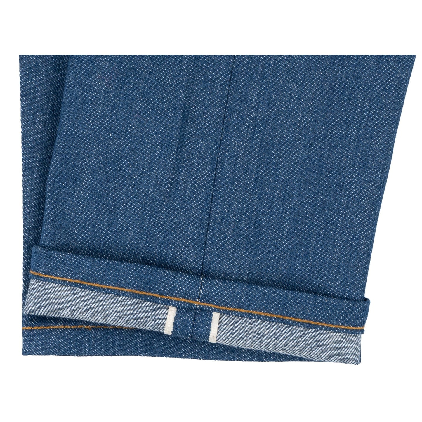 Weird Guy Island Blue Stretch Selvedge