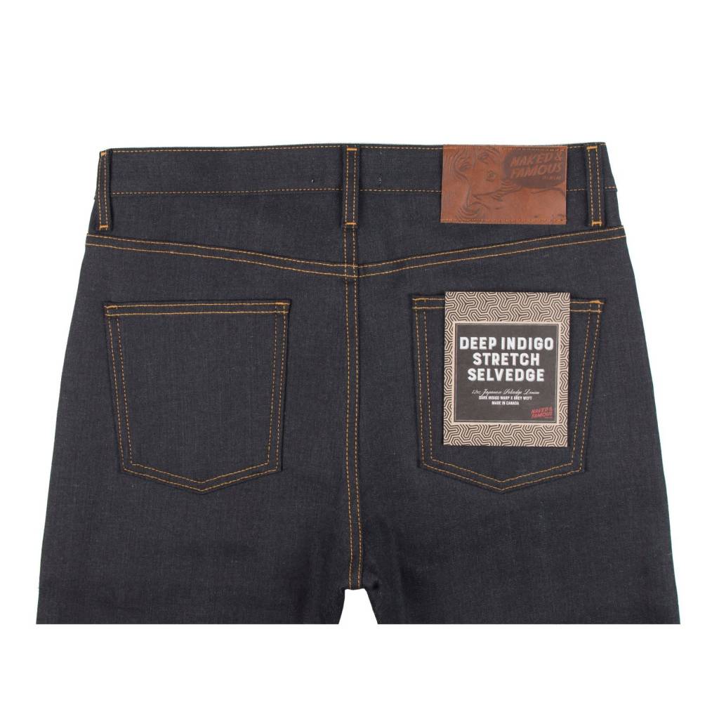 Stacked Guy Deep Indigo Stretch