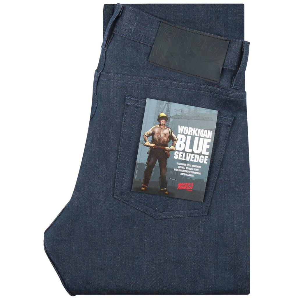 Weird Guy Workmans Blue Selvedge
