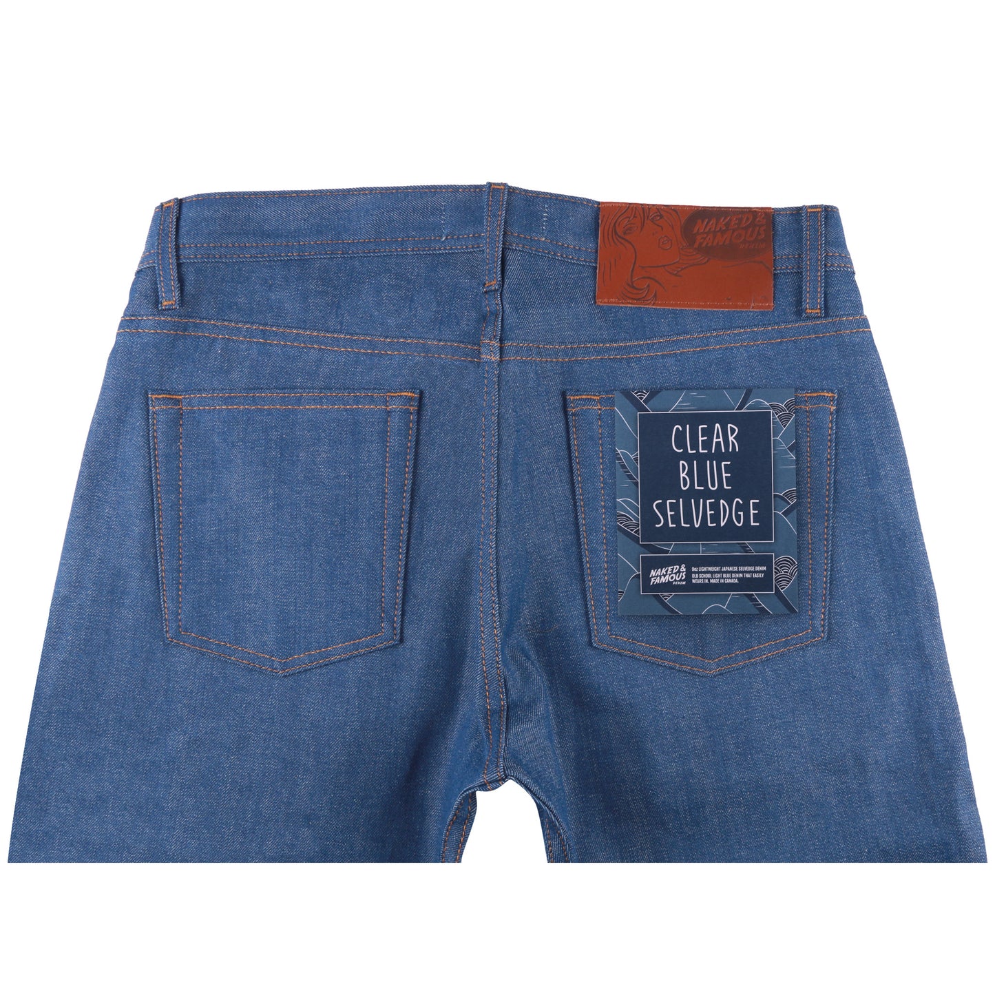 Weird Guy Clear Blue Selvedge