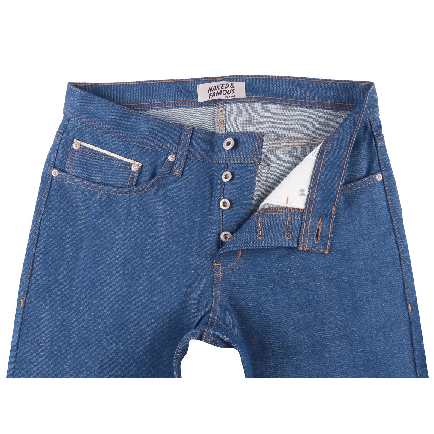 Weird Guy Clear Blue Selvedge