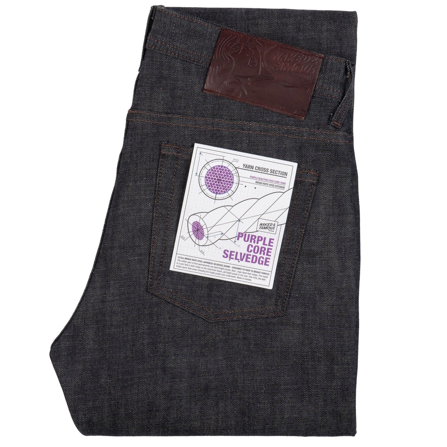 Weird Guy Purple Core Selvedge