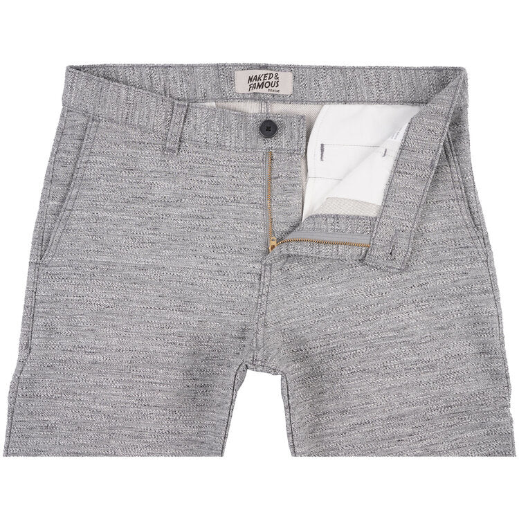 Slim Chino - Grey Melange