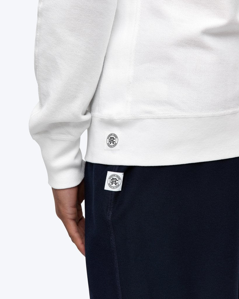 Rowing Reverse Twill Zip Hoodie