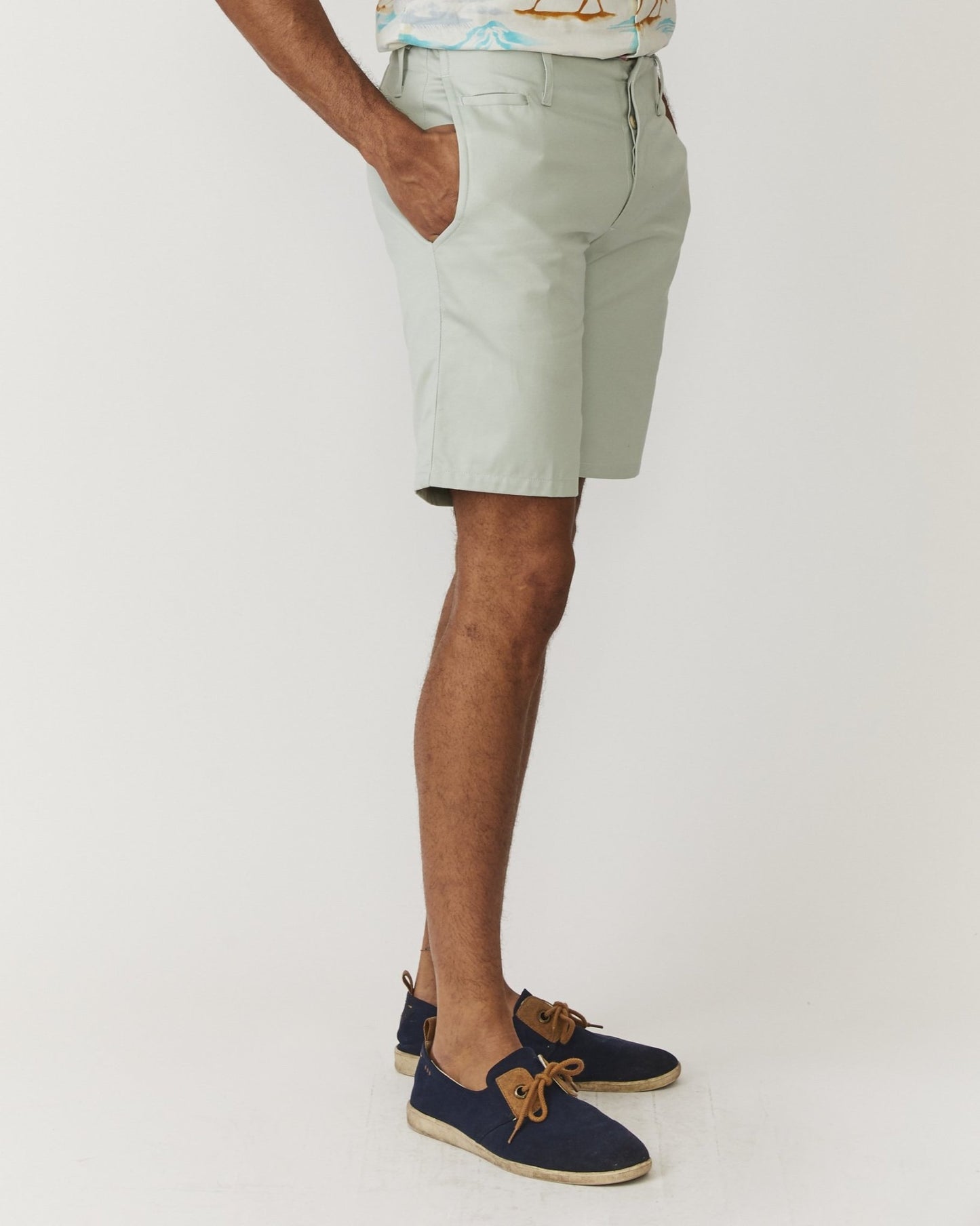 Slim Shorts - Seafoam