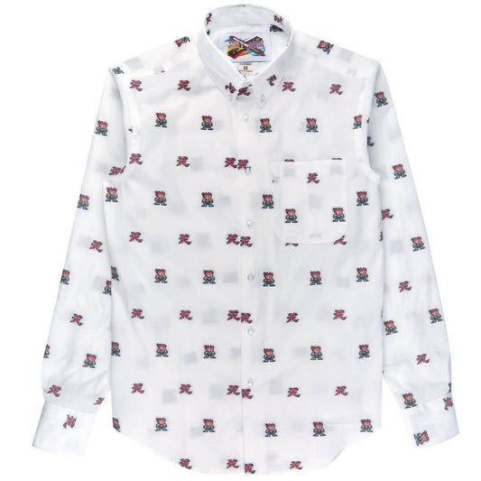 Regular Shirt Akuma+Heaven Jacquard