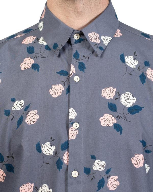 Dylan Shirt - Shadow Roses