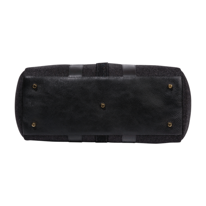 Black Wool Duffle
