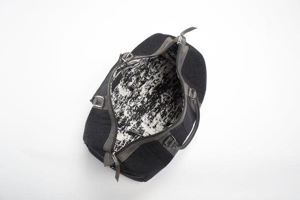 Black Wool Duffle