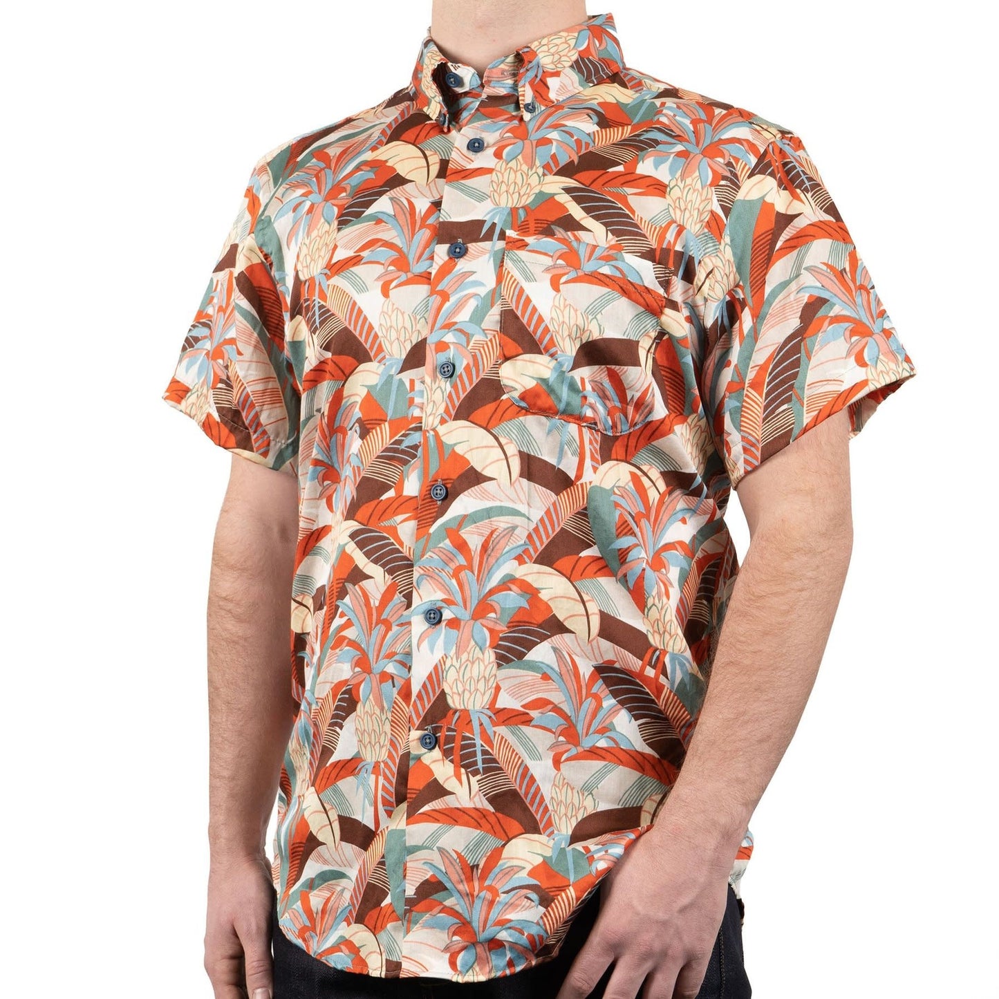 Short Sleeve Easy Shirt Jungle Vacation