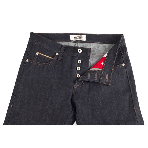 Super Skinny Red Fire Monkey Denim
