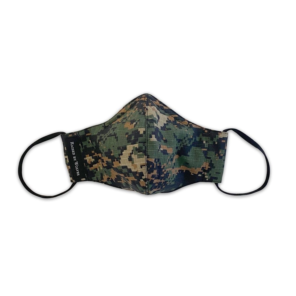 Forest Camo Face Mask