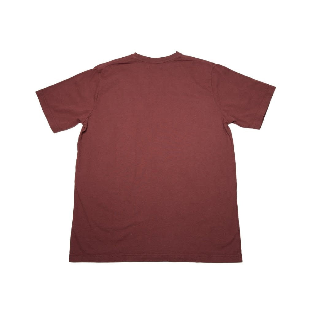 Spencerian Tee Oxblood