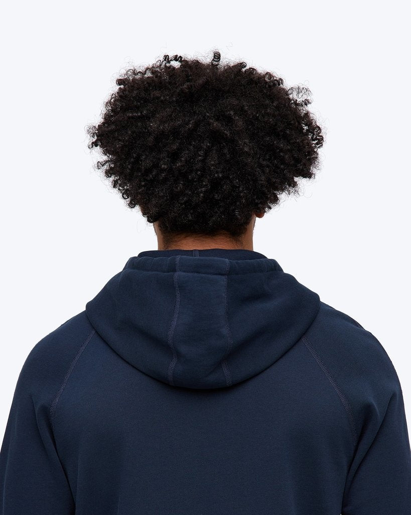 Rowing Lightweight Zip Hoodie - Navy