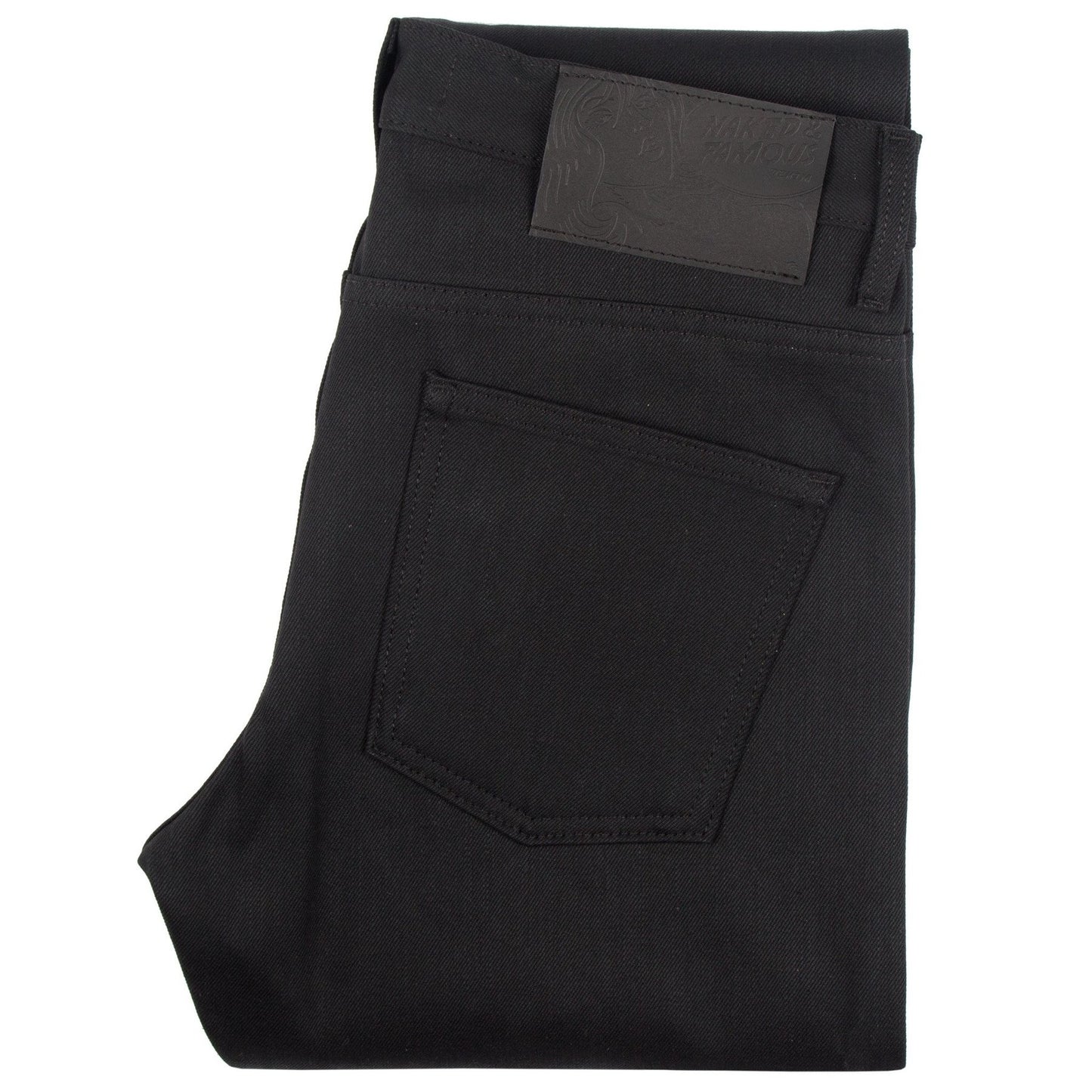 Super Guy Solid Black Selvedge