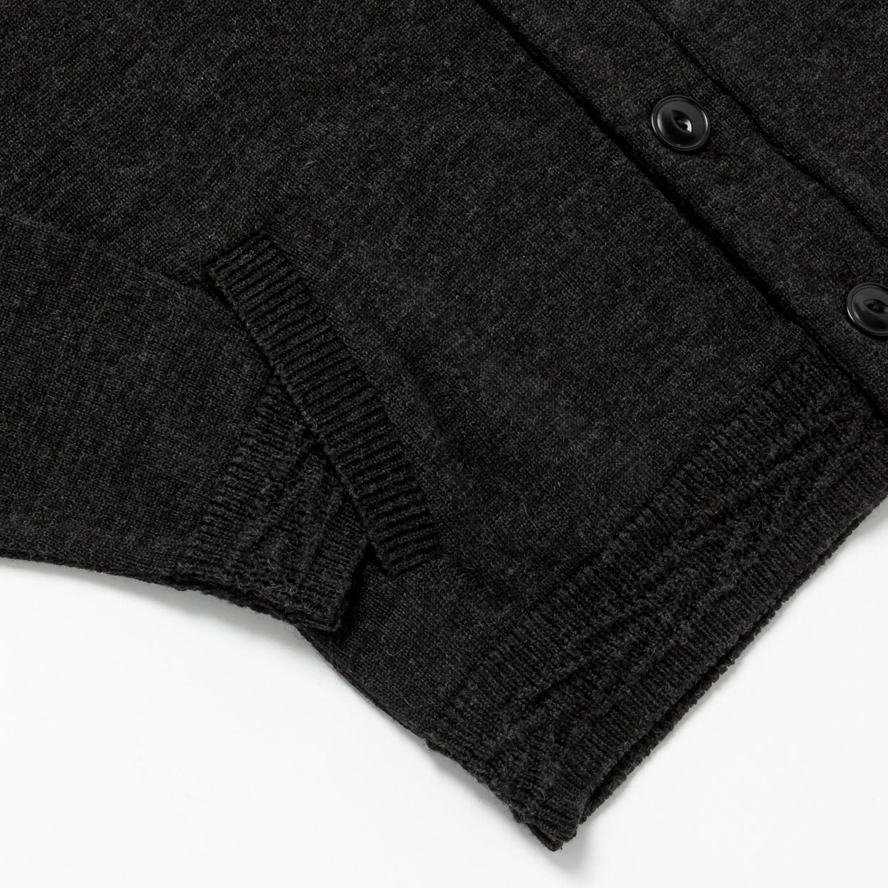 Grey Shawl Collar Cardigan