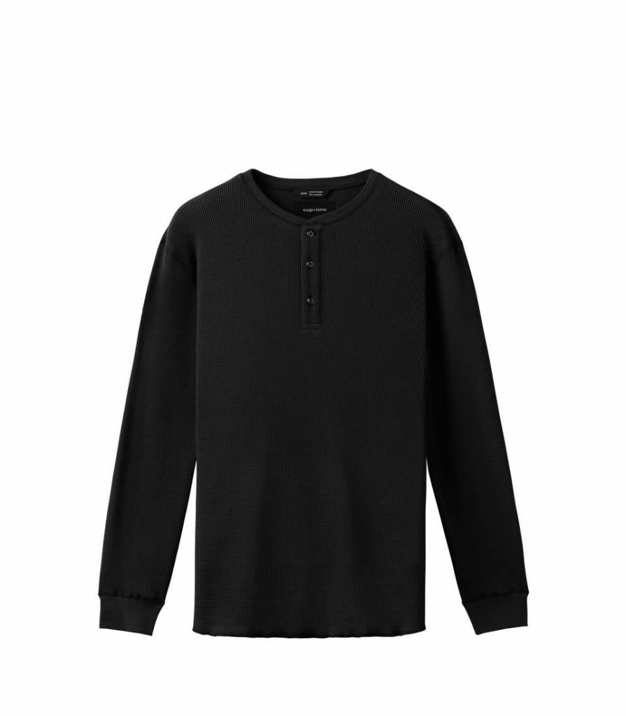 Knit Thermal Henley
