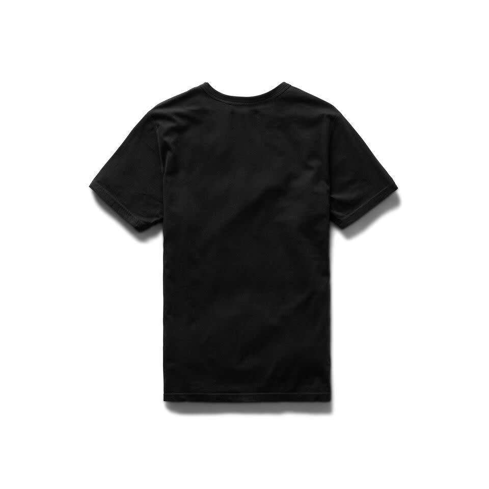Knit Cotton Jersey Shield Logo T-Shirt