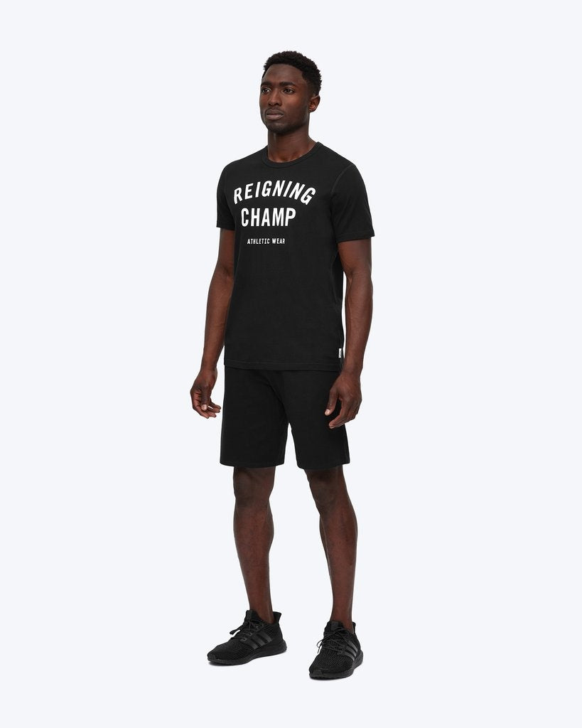 Lightweight Terry Sweatshort Black