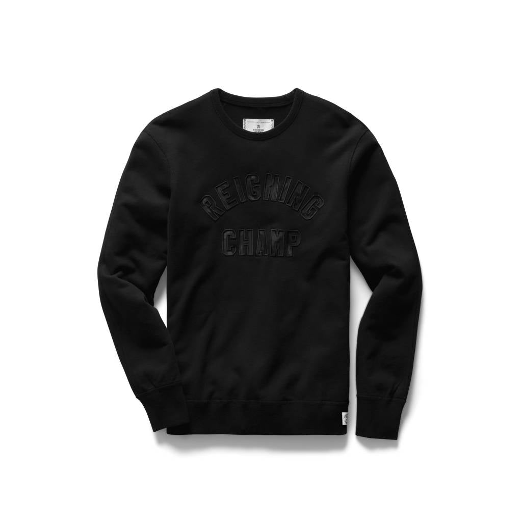 Black Nights M/W Terry Club Logo Crew