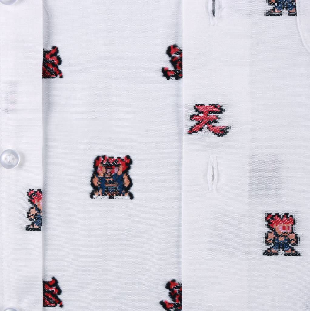 Regular Shirt Akuma+Heaven Jacquard