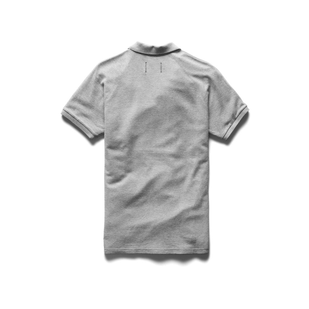 Pique Polo Athletic H.Grey