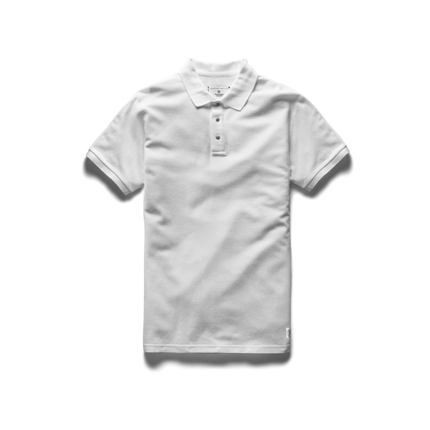 Pique Polo Athletic White