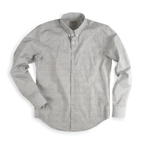 Mens Flowers Drawing Shirt