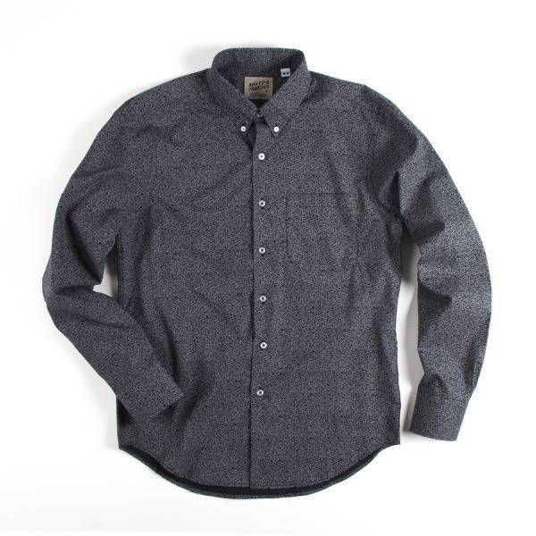 Mens Flowers Drawing Shirt