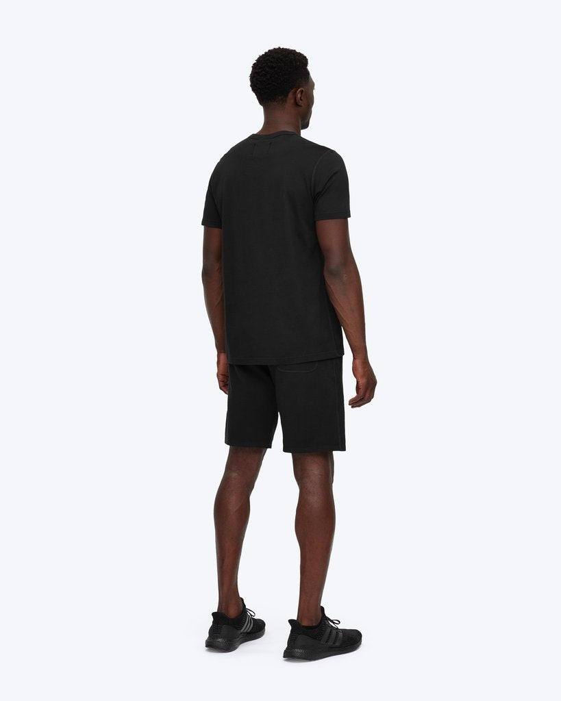 Lightweight Terry Sweatshort Black
