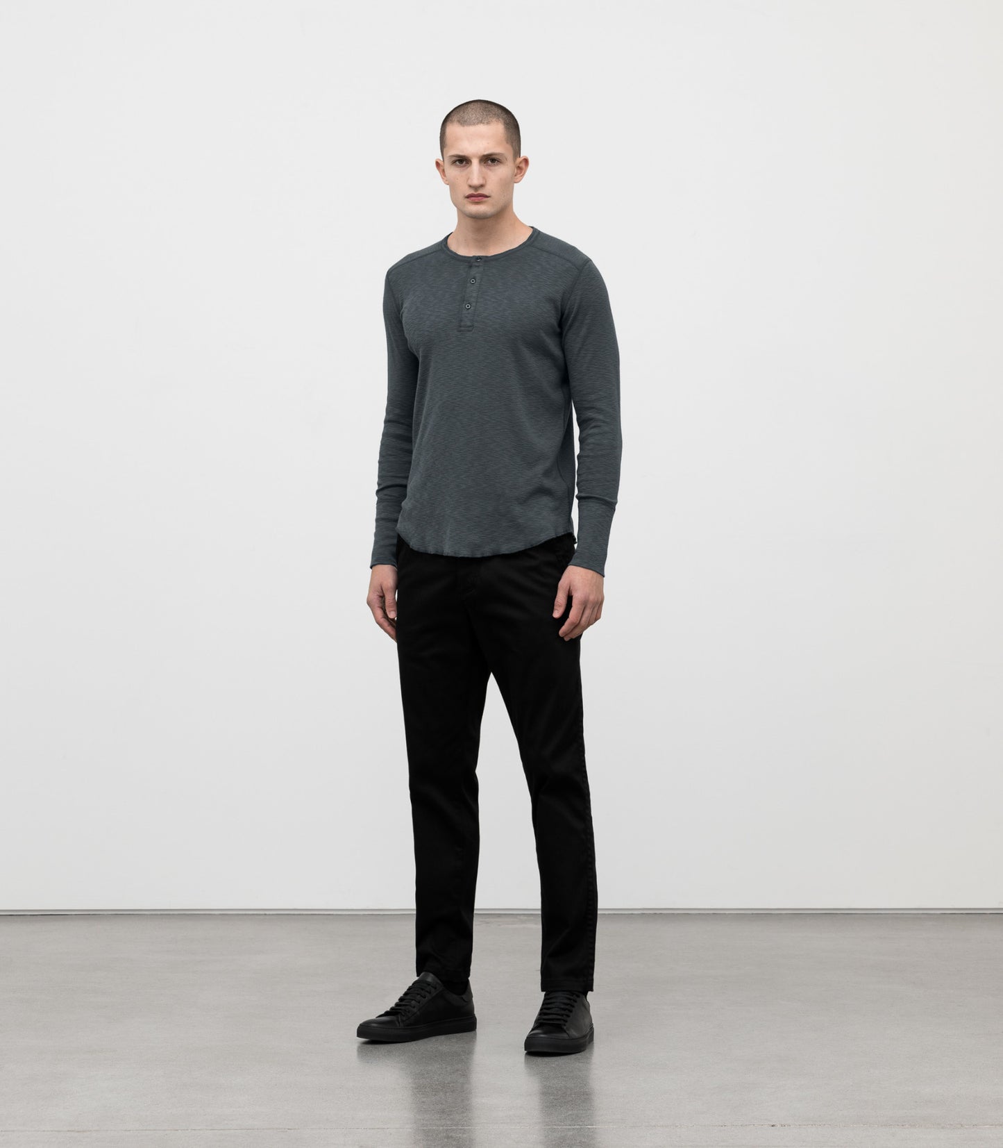 Knit Shadow L/S Henley