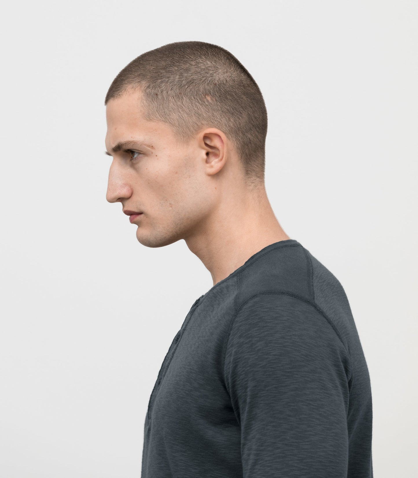 Knit Shadow L/S Henley