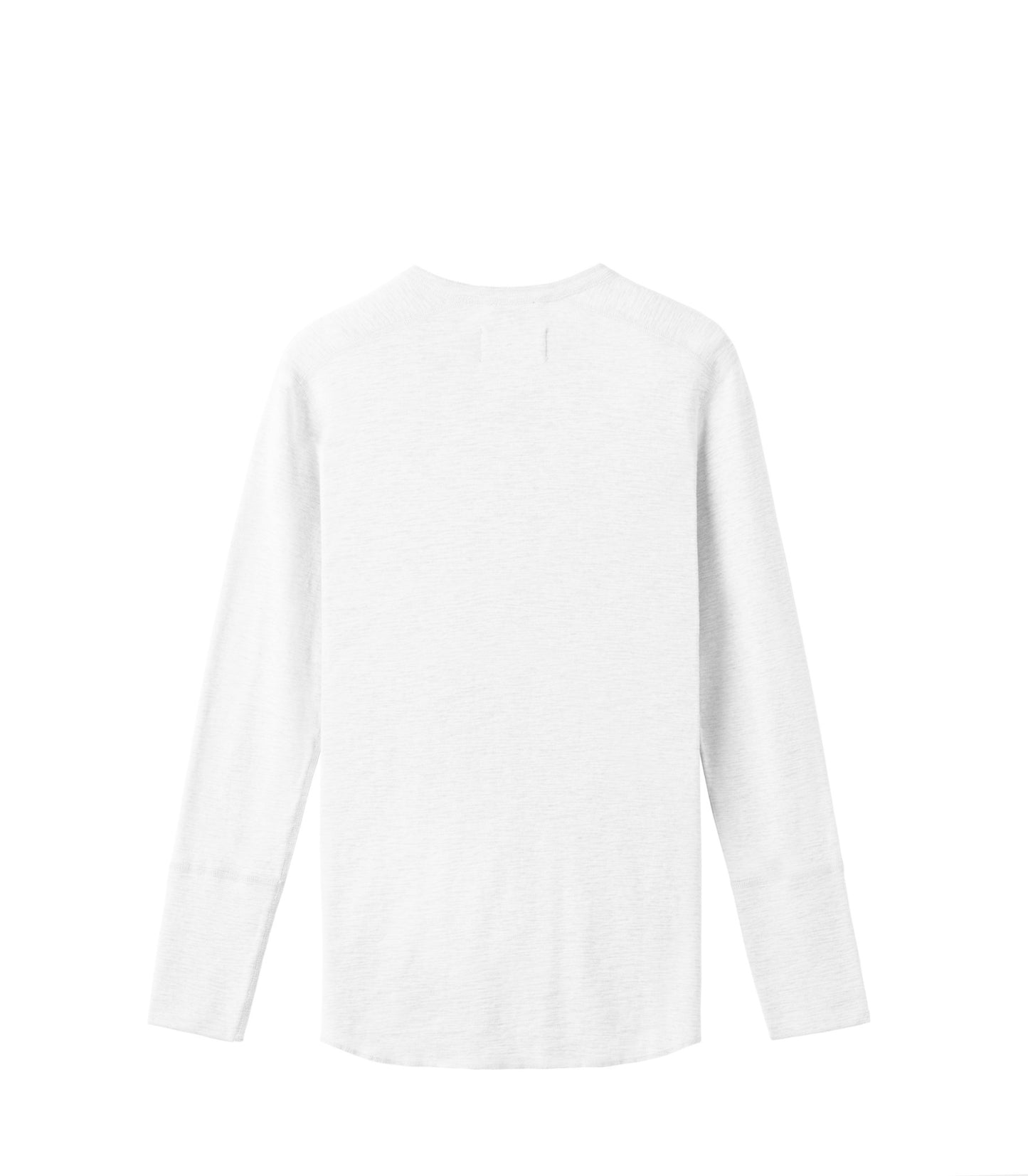 Knit Slub Henley Long