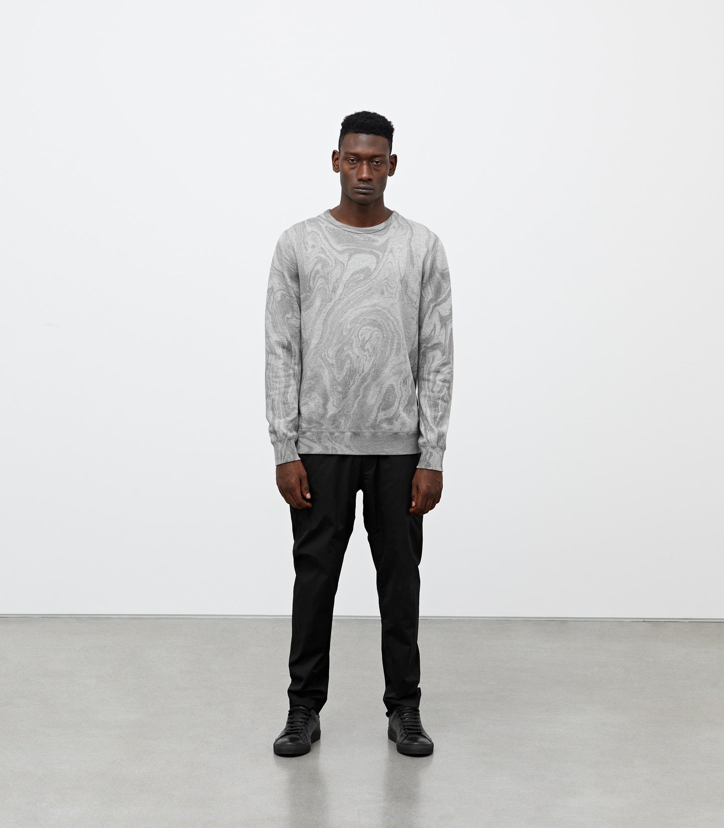 Vertical Dye Crewneck