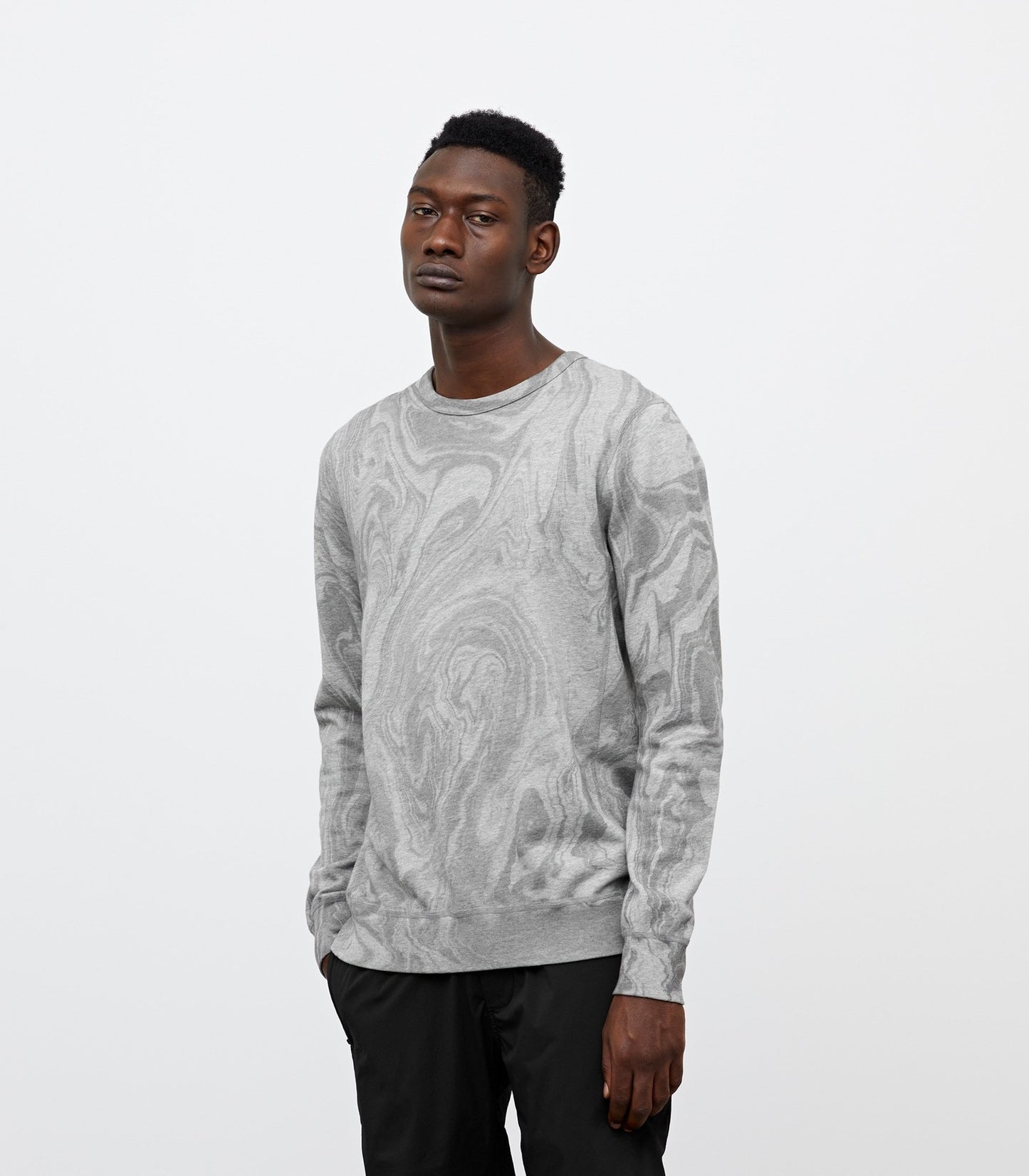 Vertical Dye Crewneck