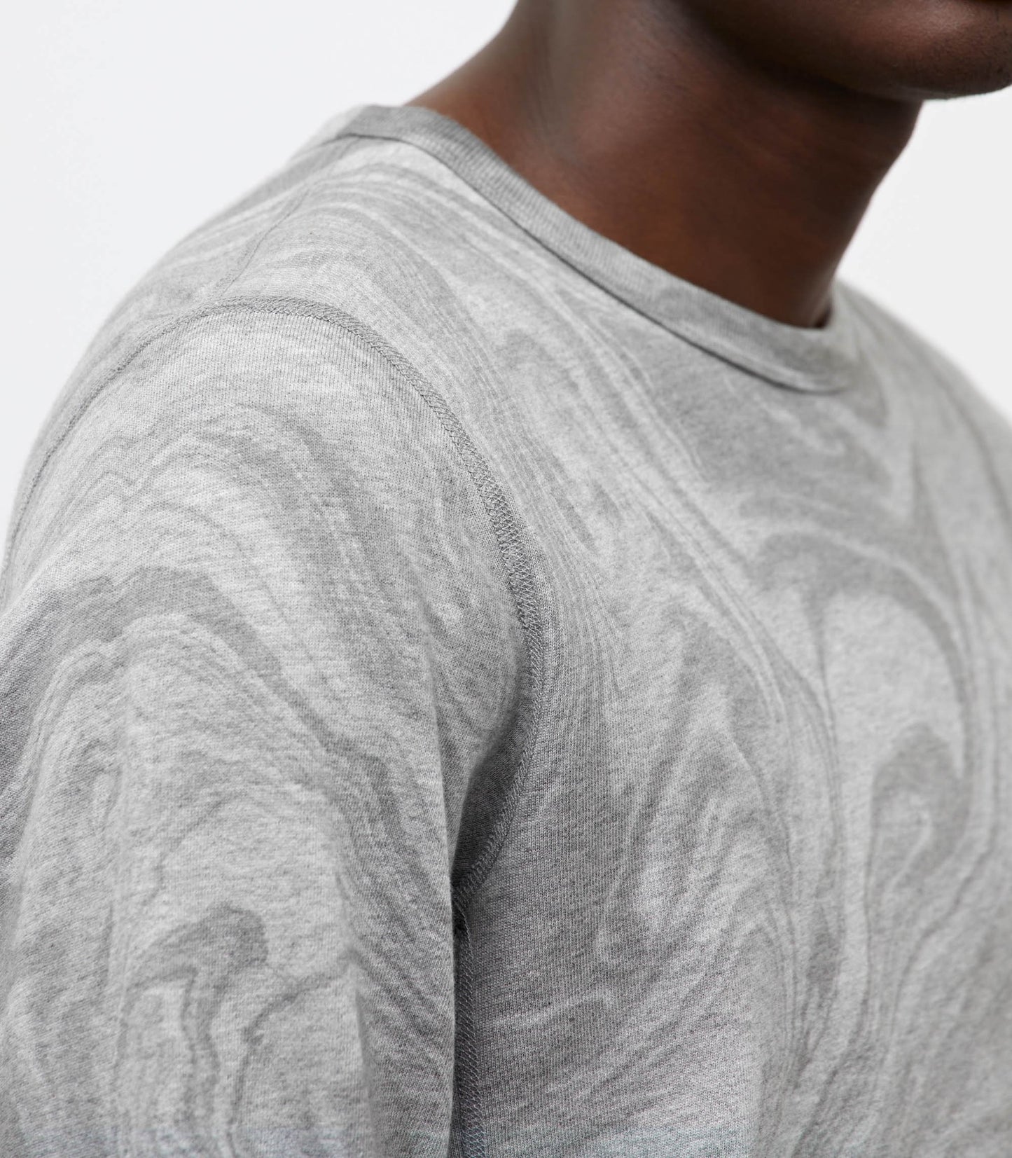 Vertical Dye Crewneck