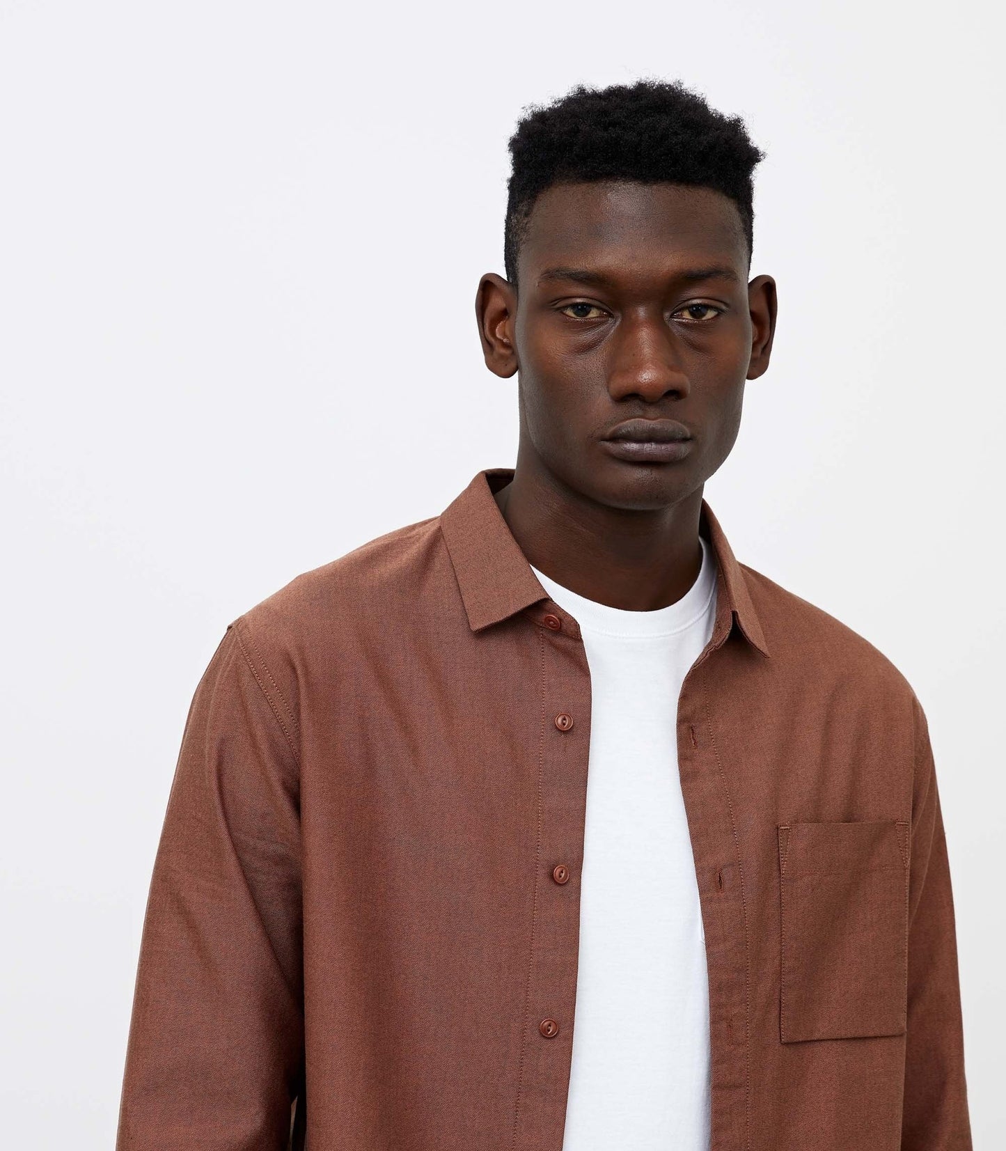 Oxford Officer Shirt Sequoia