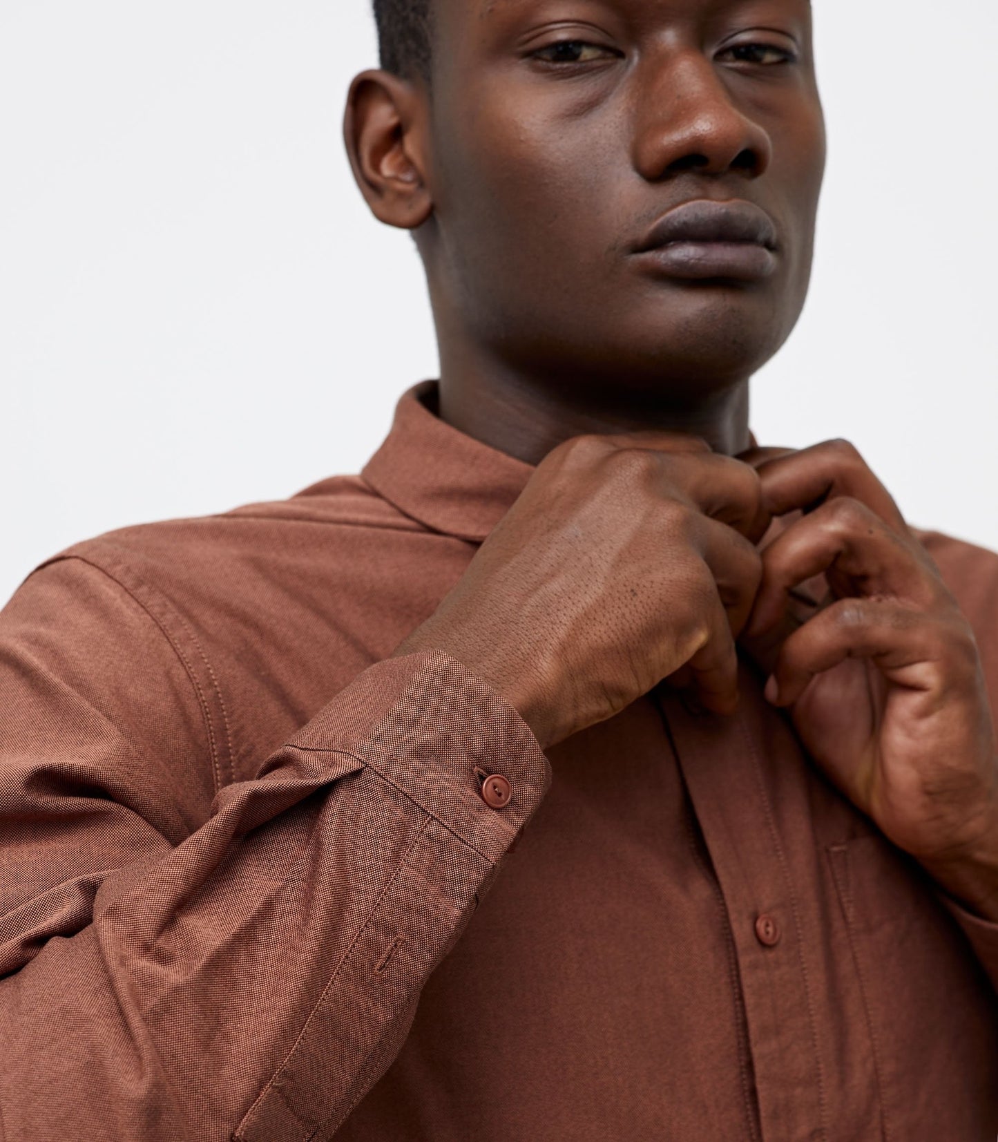 Oxford Officer Shirt Sequoia