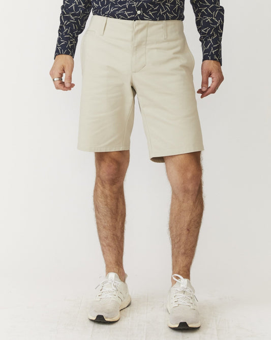 Slim Shorts - Bone