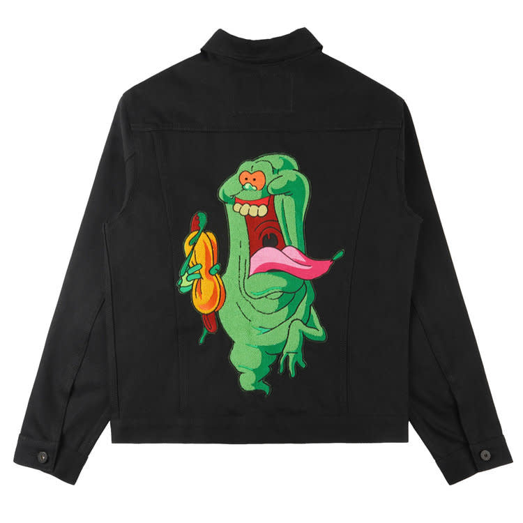 Ghostbuster Slimer Denim Jacket