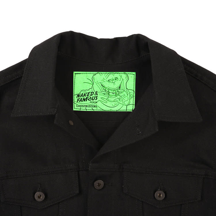 Ghostbuster Slimer Denim Jacket