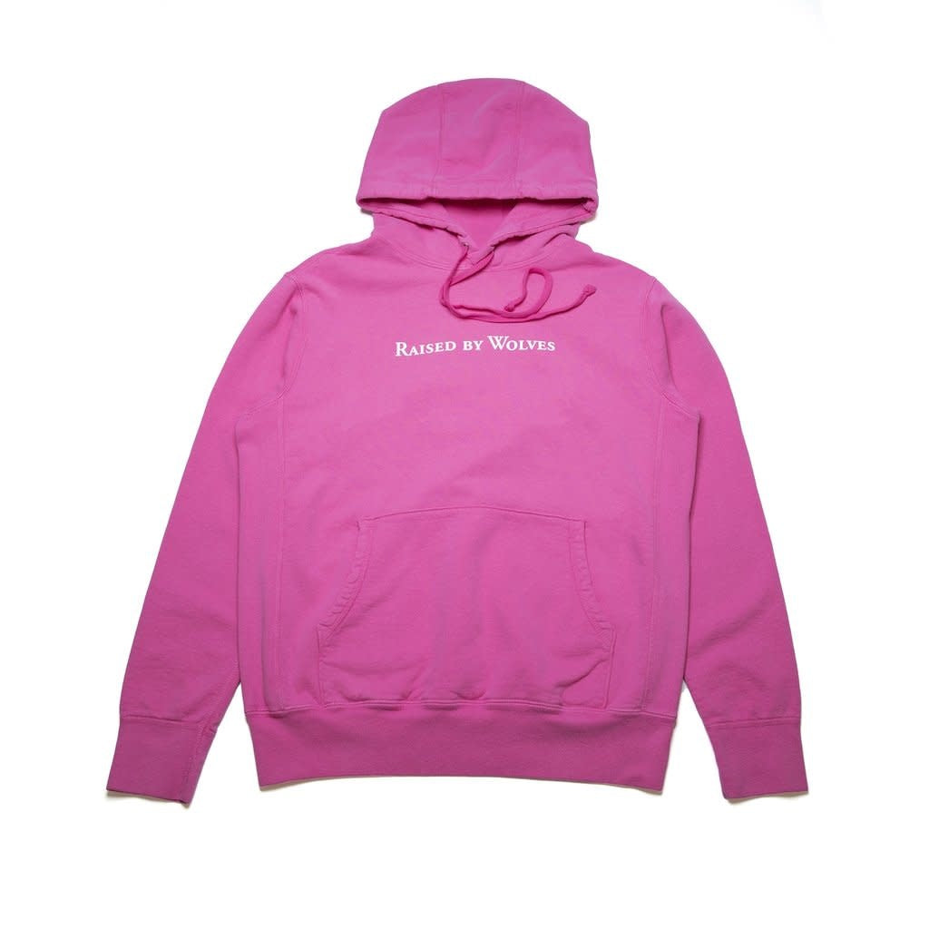 Raised by wolves store box logo hoodie