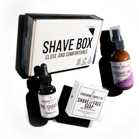 Shave Box Tea Tree Lavender
