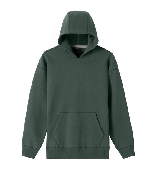 Relaxed Fleece Hooded Pullover